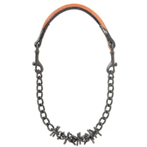 Weaver OIl Rubbed Pronged Goat Collar