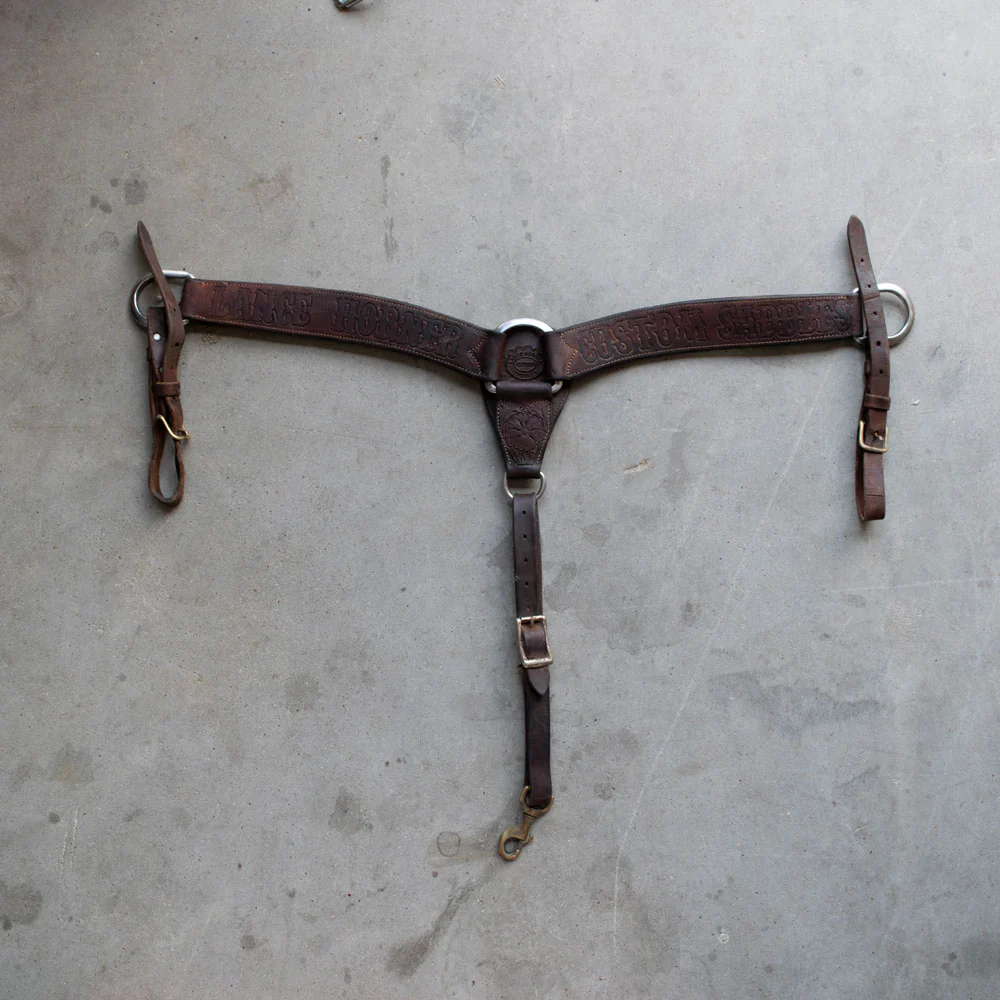 USED LANCE HORNER ROPING BREAST COLLAR