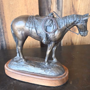 Original Bronze Sculpture 23-100 "The Quarter Horse" Created by Ace Powell _CA565