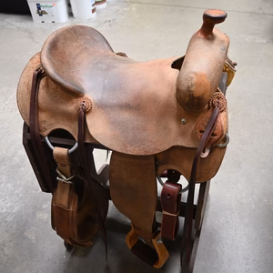 16" USED  STRIP DOWN RANCH SADDLE