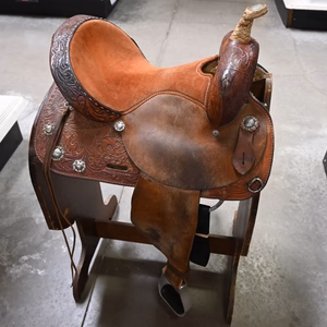 13.5" USED CIRCLE Y BARREL SADDLE