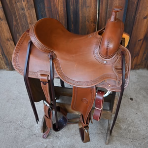 16" JEFF SMITH RANCH CUTTING SADDLE
