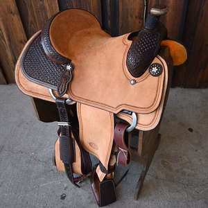 14.5" PATRICK SMITH ROPING SADDLE