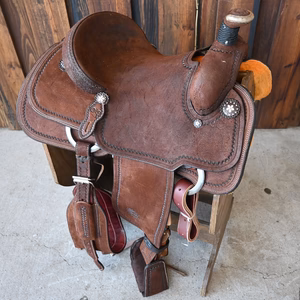 14.5" PATRICK SMITH ROPING SADDLE