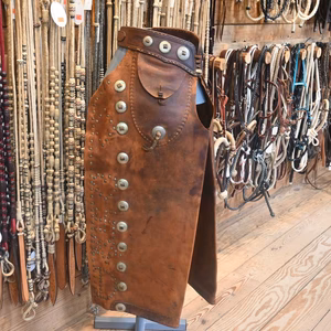 Cowboy Chaps - Handmade by "CP Shipley" - Kansas City CHAP764