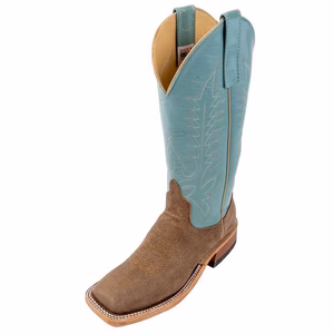 Anderson Bean Women's Emerald Sea Kidskin Boots - Teskey's Exclusive
