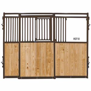 PRIEFERT PREMIER STALL FRONTS - BAR/WOOD