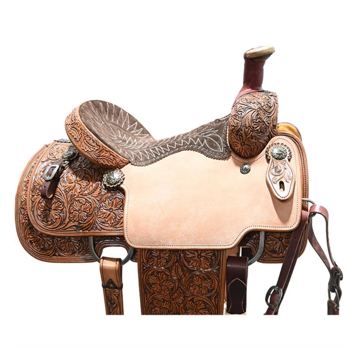 New! 14.5" Smart Horse Team Roping Saddle - Image 3