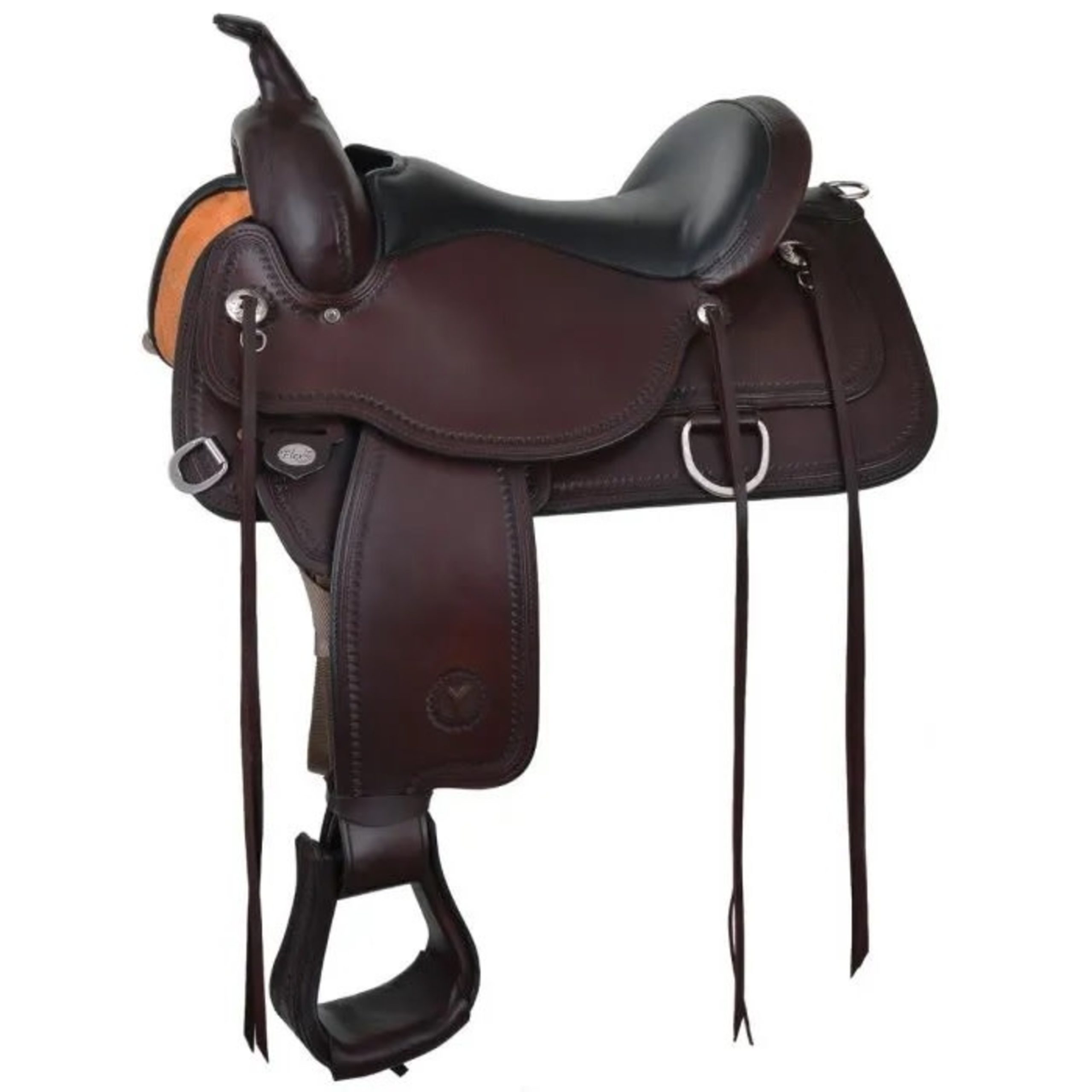 16″ WIDE BAR CIRCLE Y TOPEKA FLEX2 TRAIL SADDLE